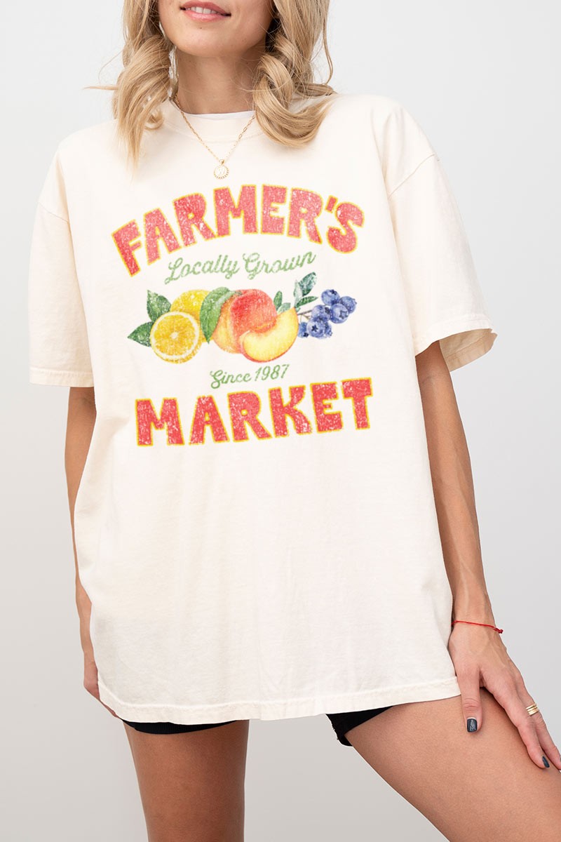 Farmers Market Tee - Uforia Muse