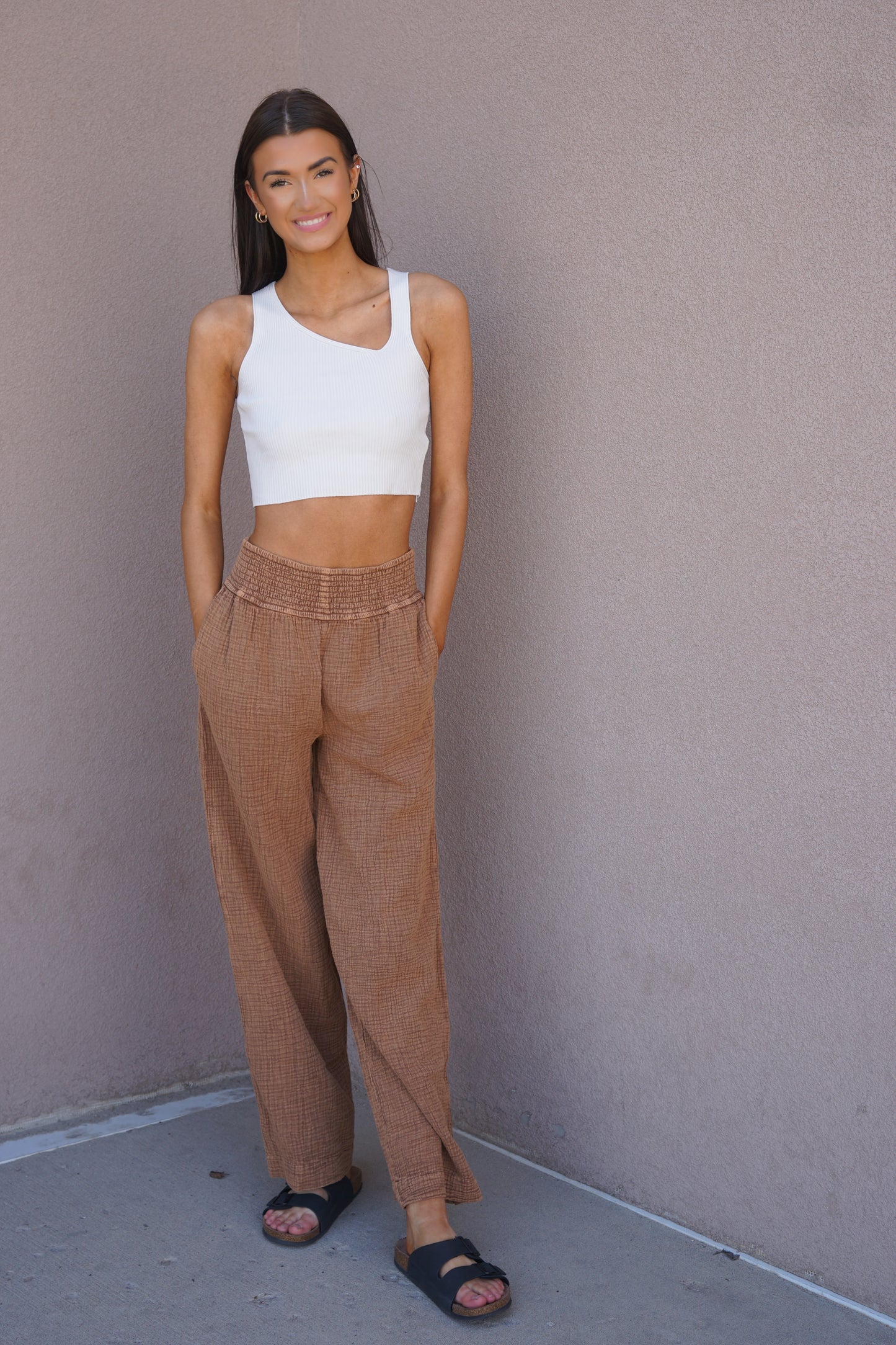 ANOKIA Wide Leg Pant- 2 Colours- Rd Style