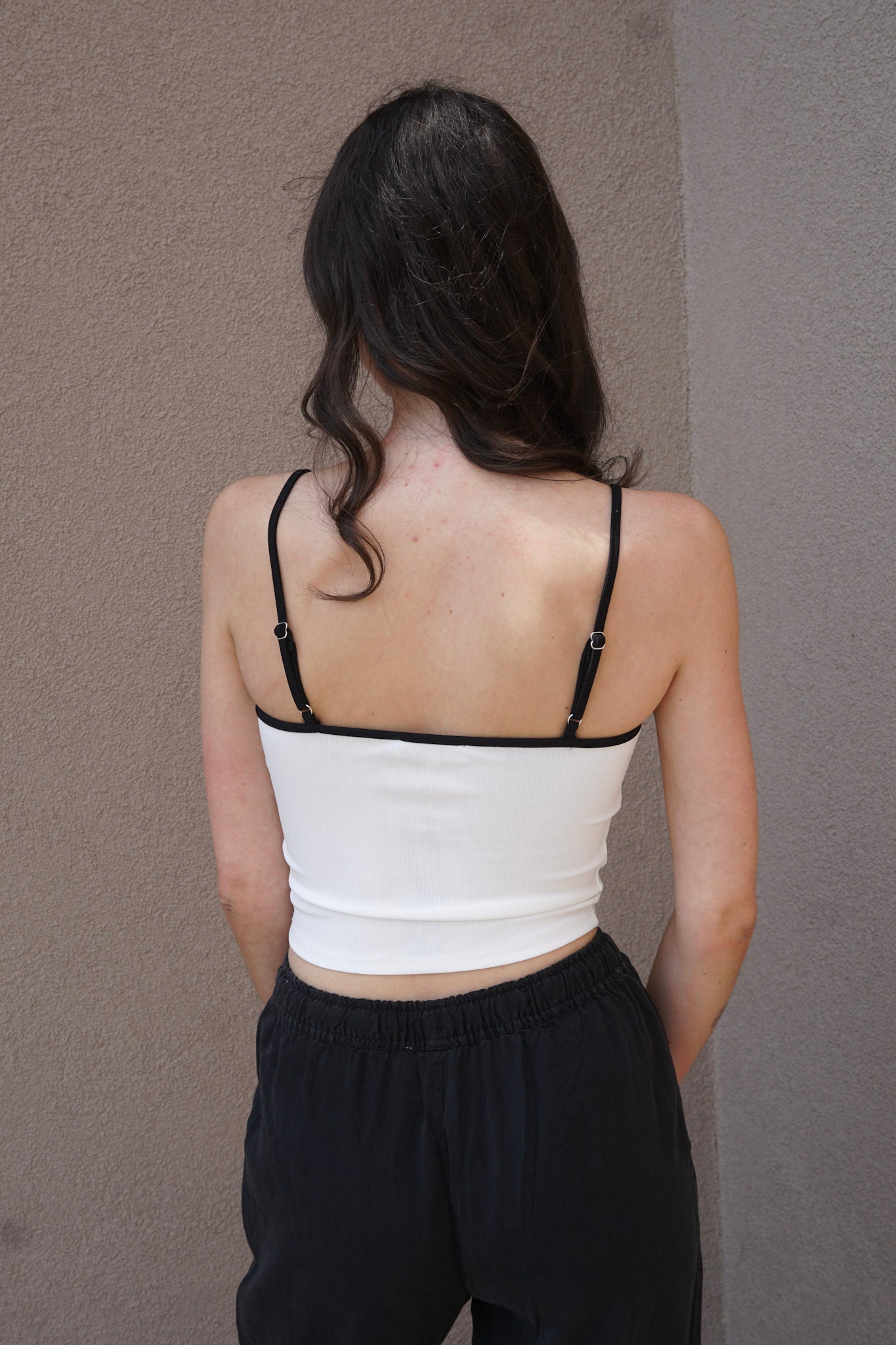 Bow Detail Knit Tank Top