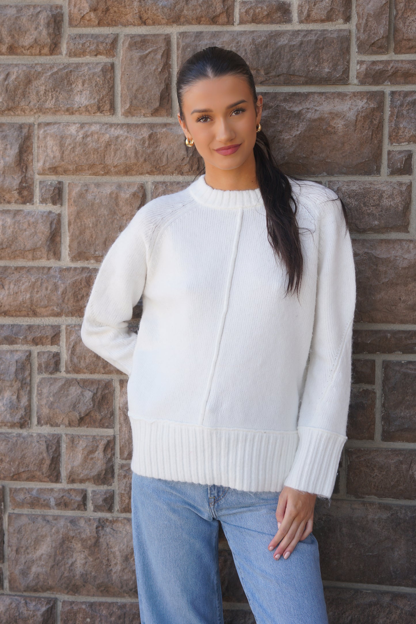 Ariadne White Crew- Rd Style