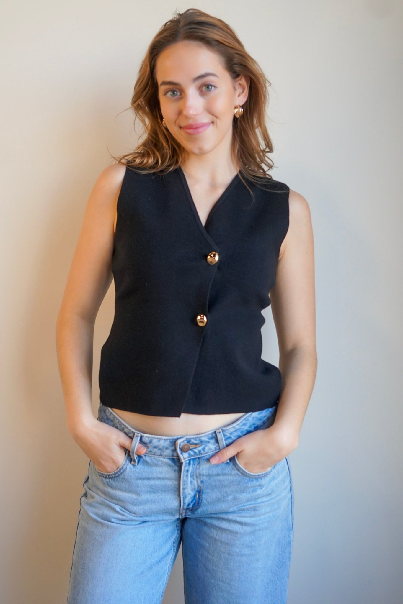 Blodwyn Vest- Rd Style