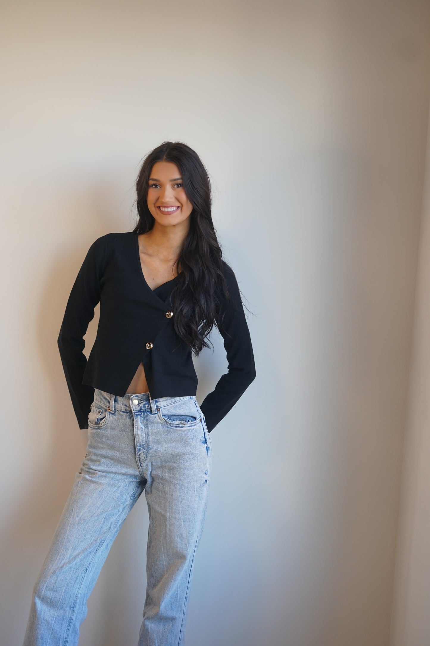 Cierios L/S Cardi- Rd Style