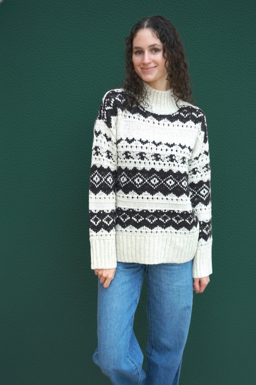 Ample High Neck Pullover