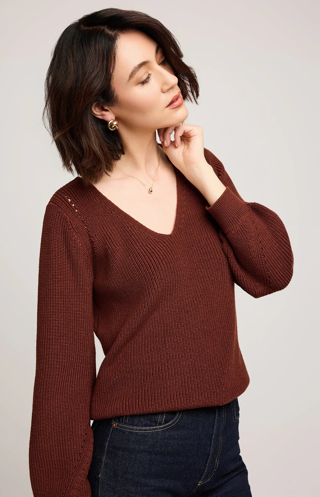 Hailey Sweater- Gentle Fawn
