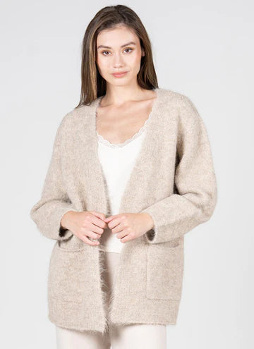 Open Cardi-Camel