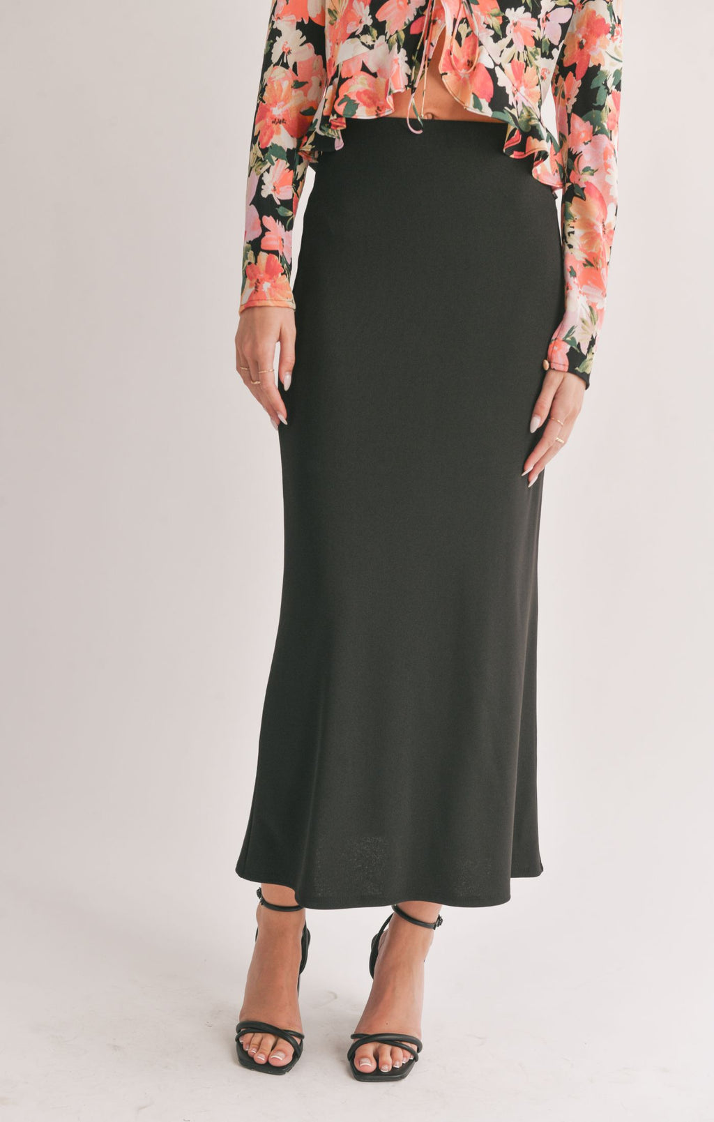 Icon Maxi Skirt- Sage The Label
