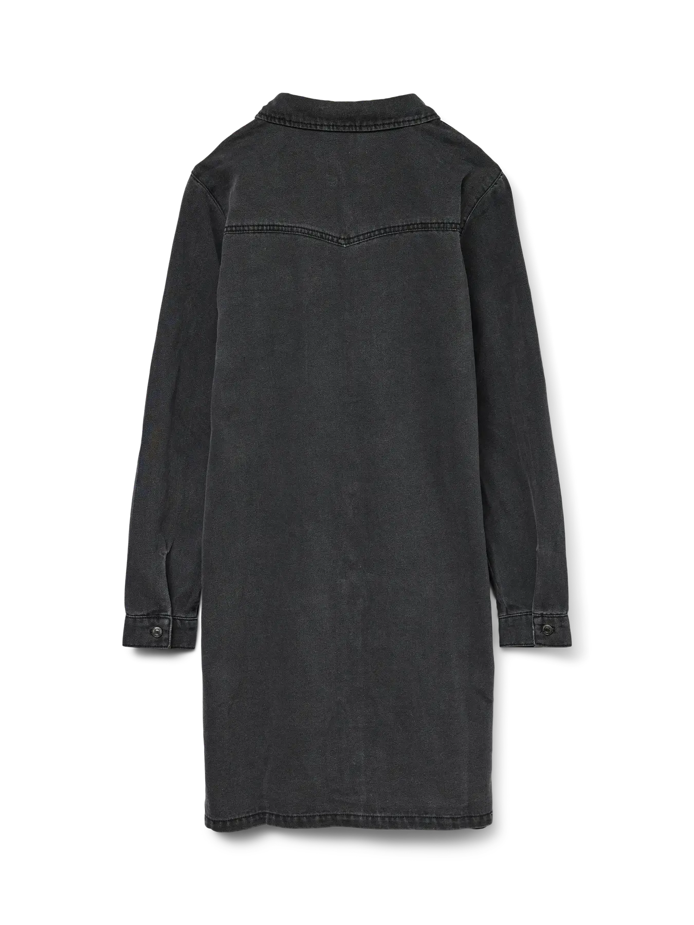 Jennie LS Denim Dress-BLK-Vero Moda