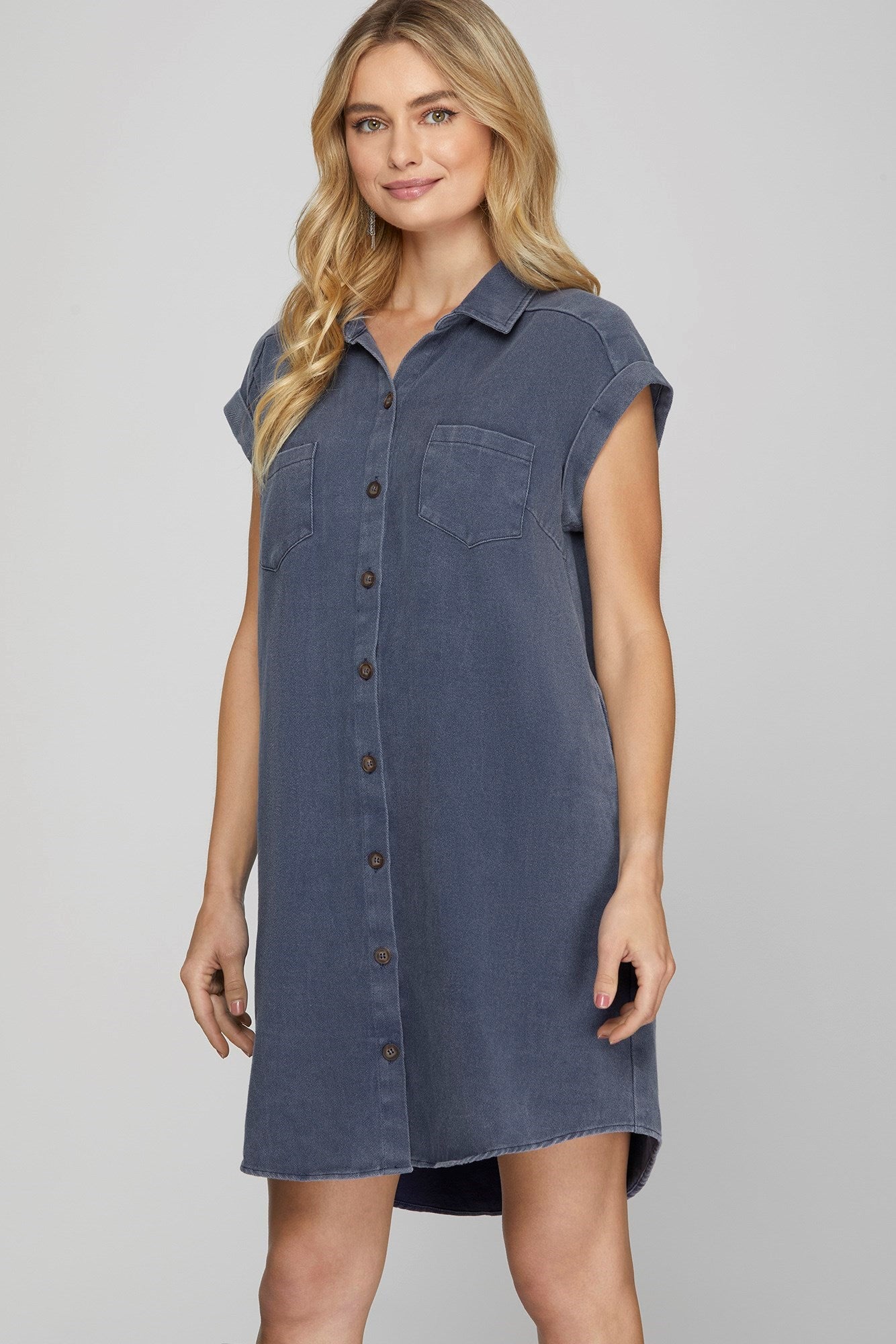 Remi Shirt Dress- She & Sky