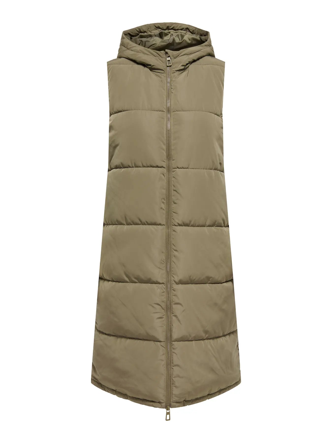 Alina Long Puff Vest- Only