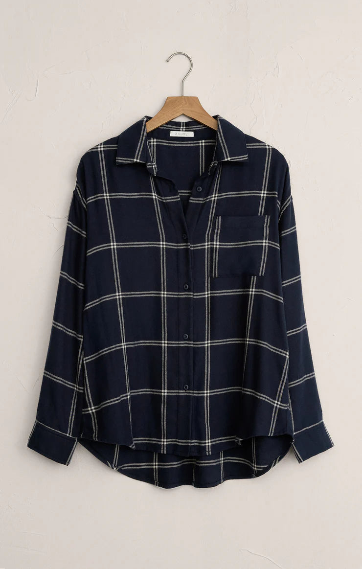 River Plaid Shirt-Z Supply