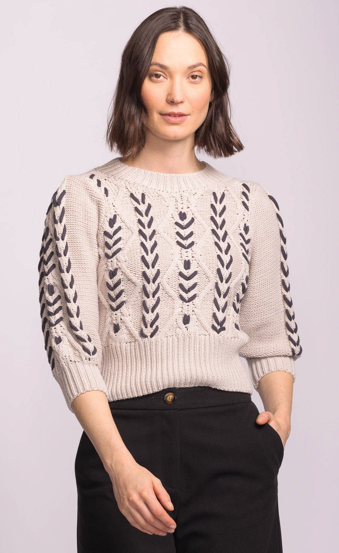 Terrace Sweater- Pink Martini