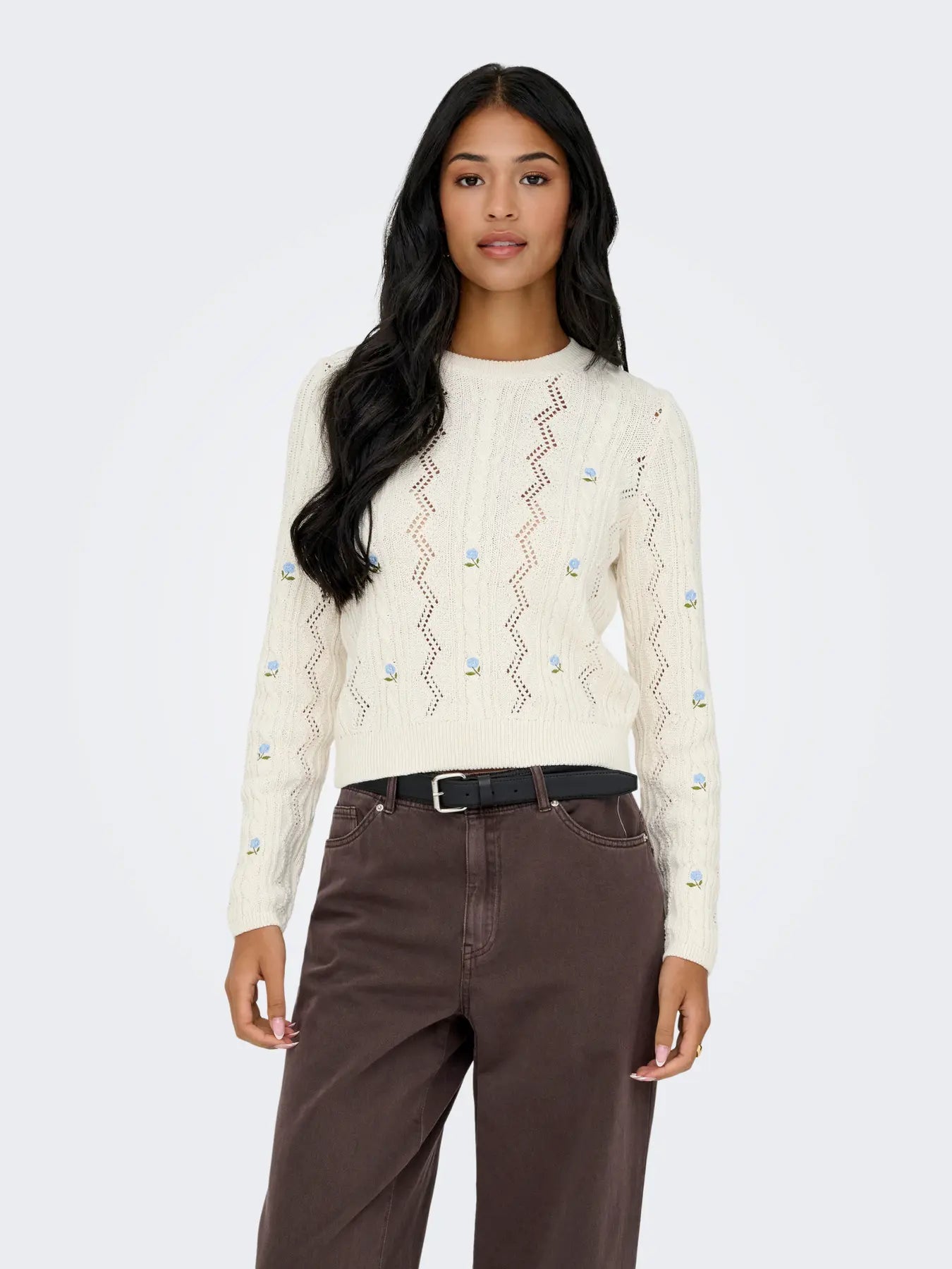 Rita Cable Knit- Only - Uforia Muse