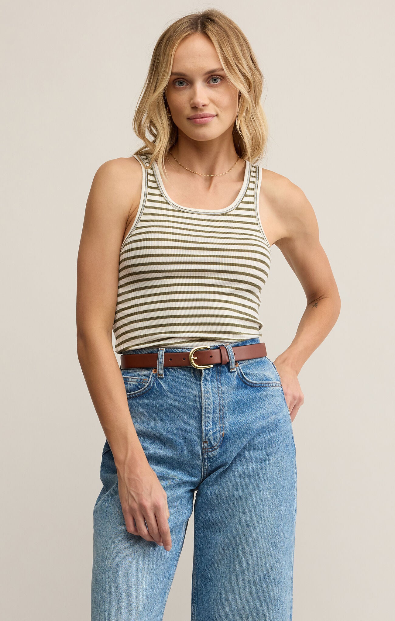 Classic Striped Scoop Tank - Z Supply