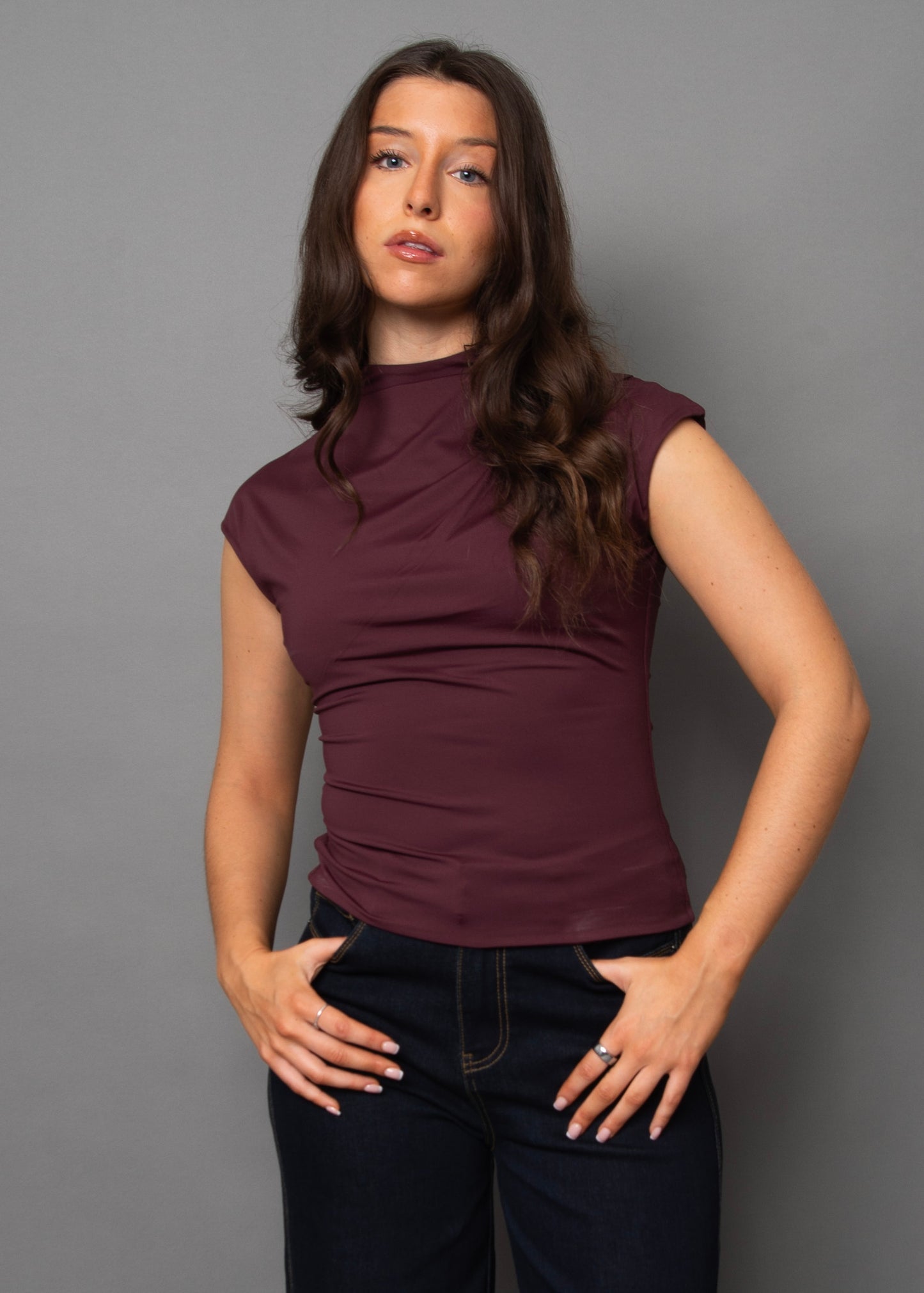 Yvette Top- Rd Style