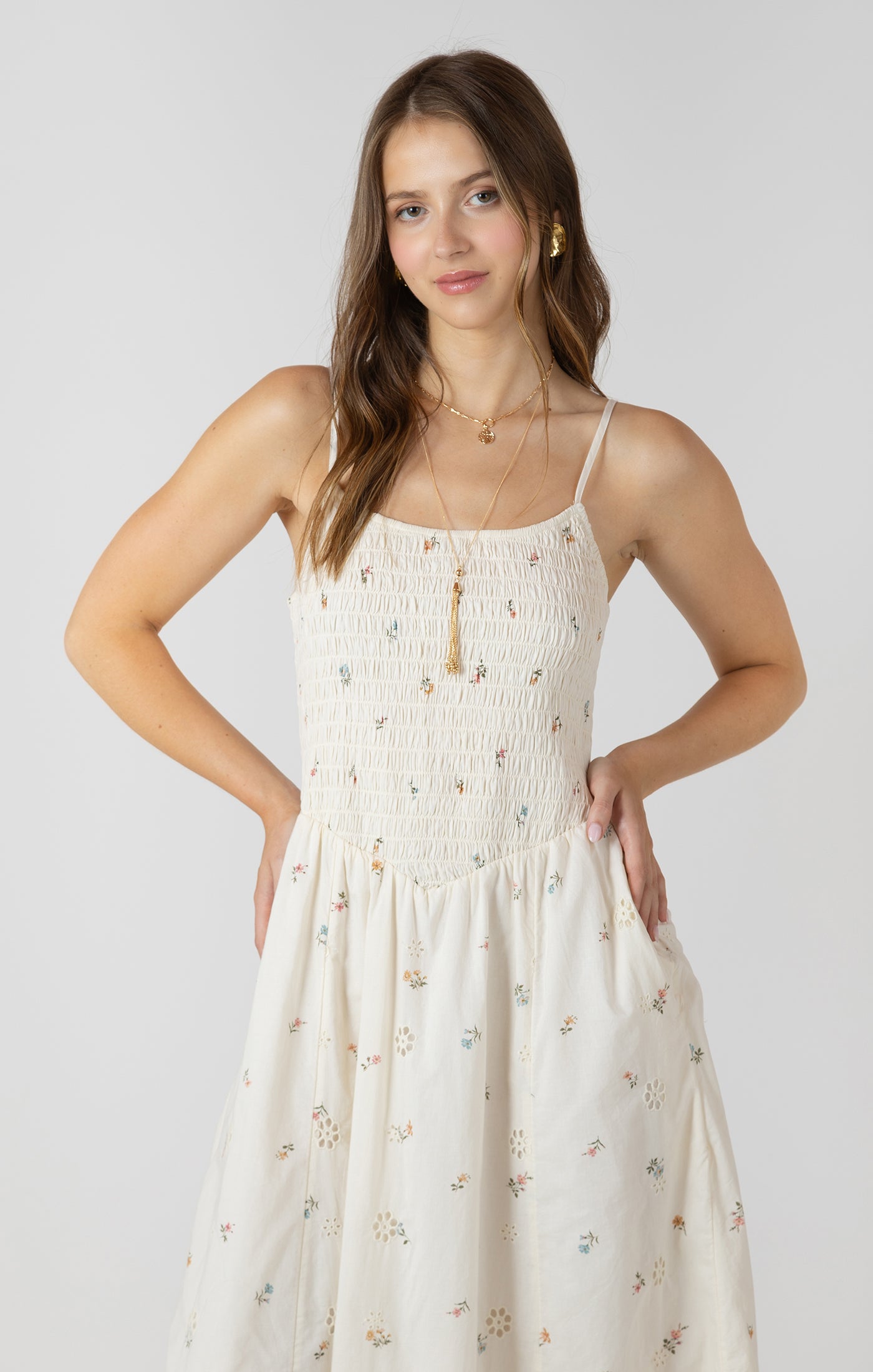 Blooms Midi Dress-Dex - Uforia Muse