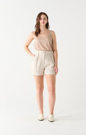 Linen Trouser Short- Dex