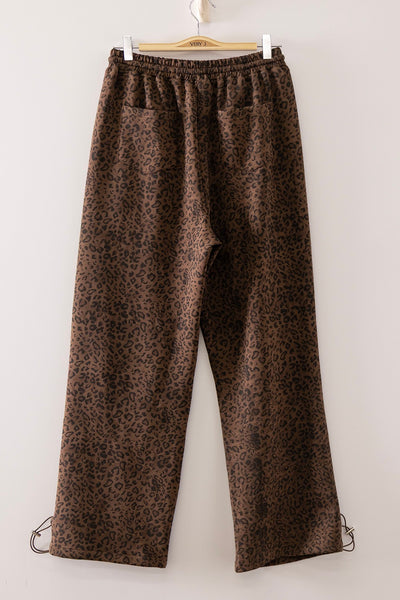 Leopard Parachute Pant