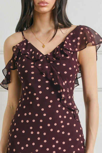 Tyla Polka dot Dress