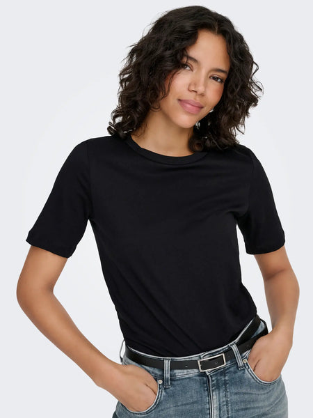 S/S Tee-Black
