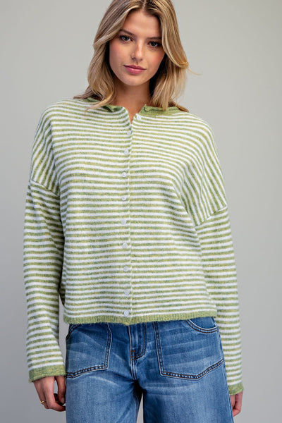 Ava Stripe Cardi - Uforia Muse 