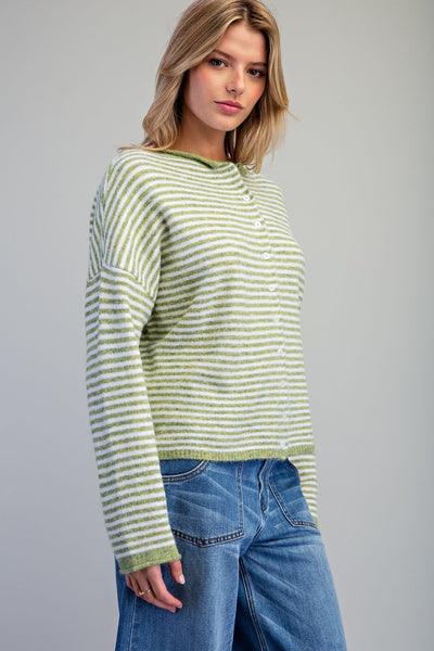 Ava Stripe Cardi - Uforia Muse 