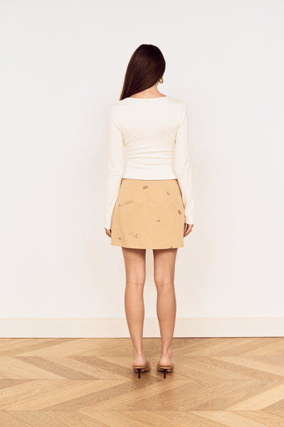 Alina Twist Front Top