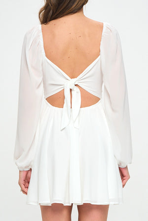 Alessia Dress- White