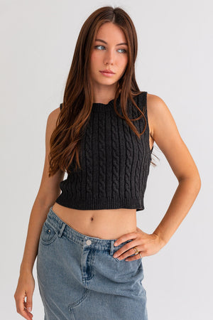 Cable Knit Tank