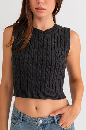 Cable Knit Tank