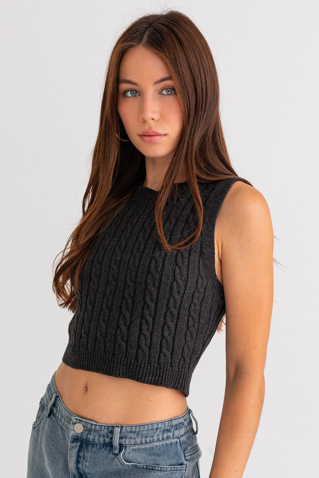 Cable Knit Tank