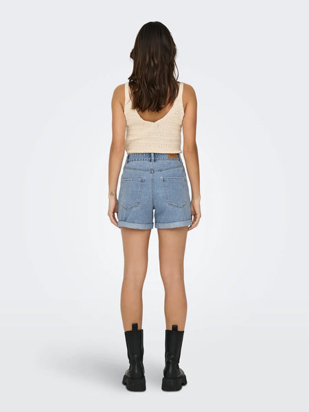 Vega Jean Short-Lt.Blue-Only - Uforia Muse 
