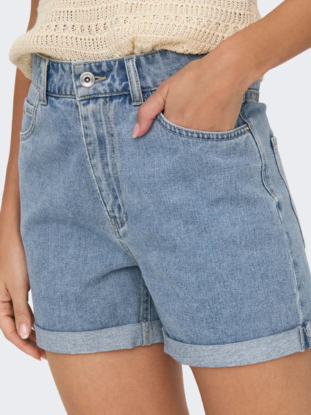 Vega Jean Short-Lt.Blue-Only - Uforia Muse 