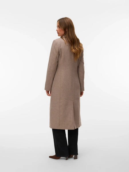 Ava Long Wool Coat- Vero Moda - Uforia Muse 
