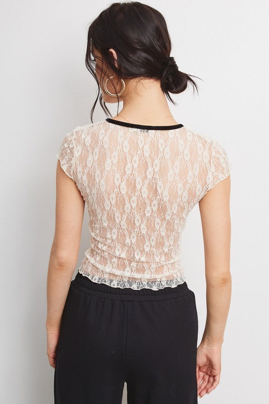 Sicily Lace Top