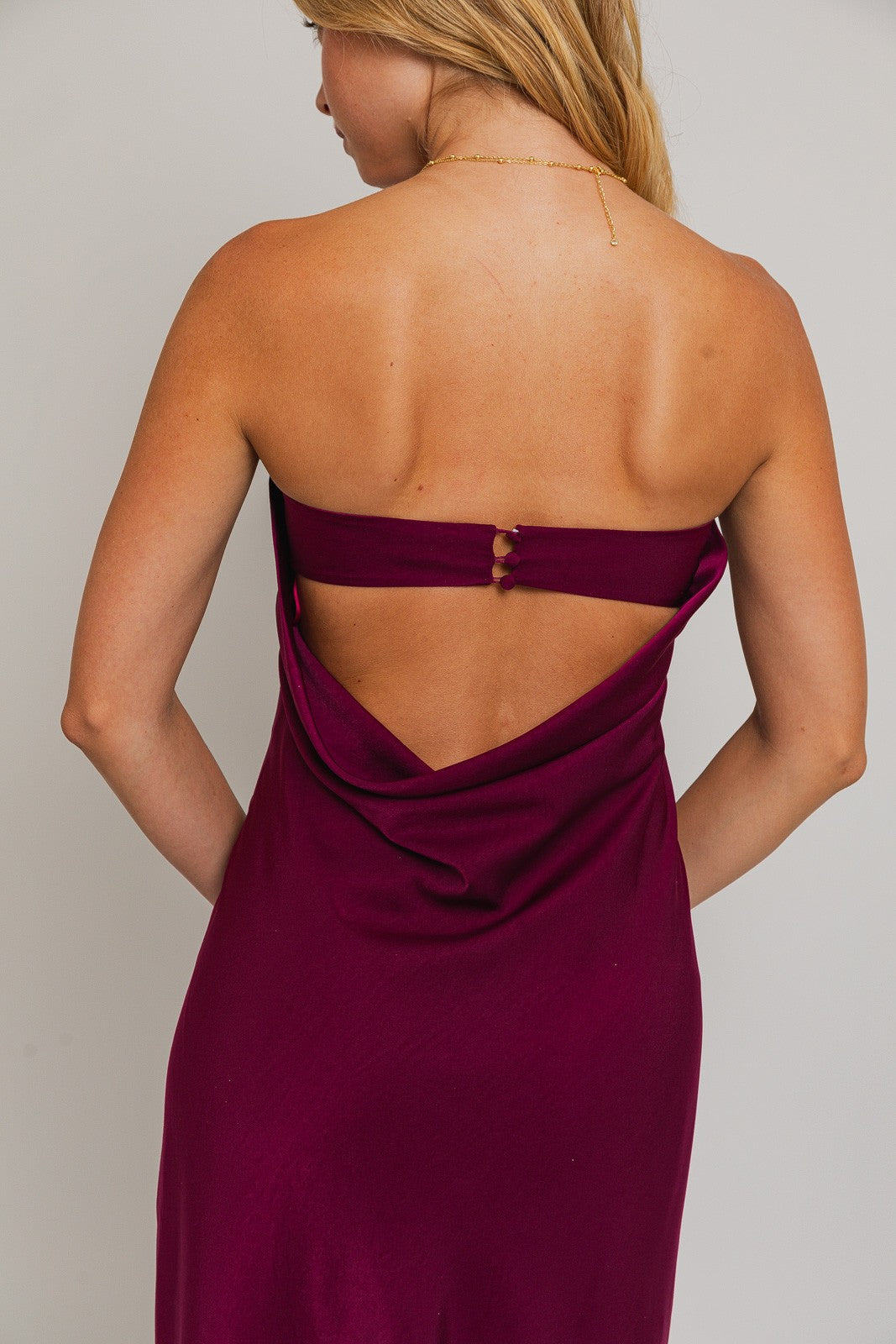 Rosalie Open Back Dress