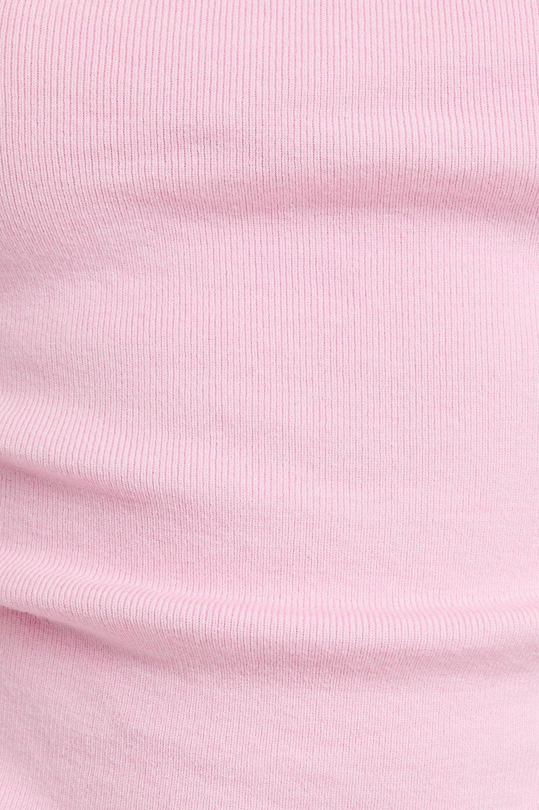 Asymmetric Sweater Top- Pink