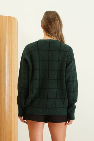 Grid Sweater