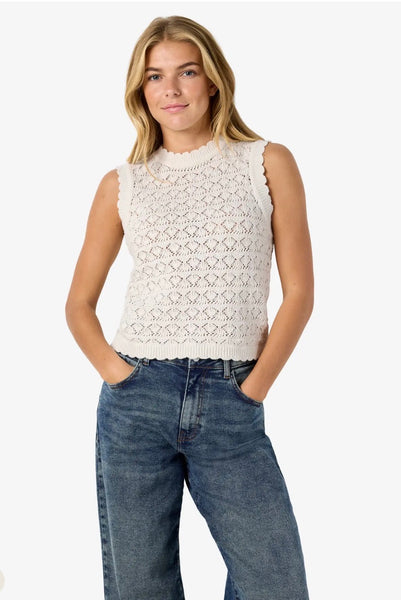 Laika Knit Sleeveless Top-Noisy May