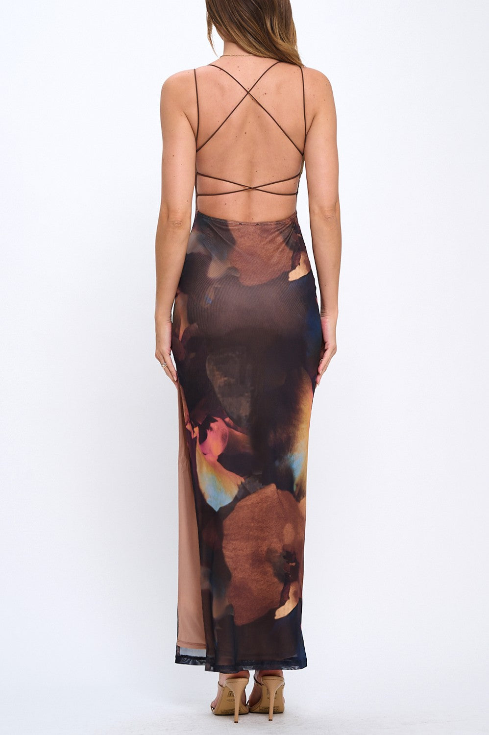 Watercolour Maxi Dress