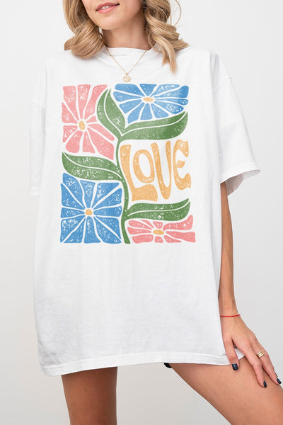 LOVE Graphic Tee - Uforia Muse 