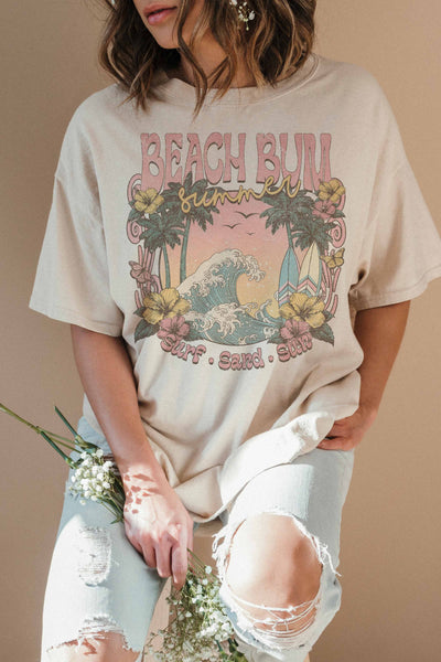 Beach Bum Tee - Uforia Muse 
