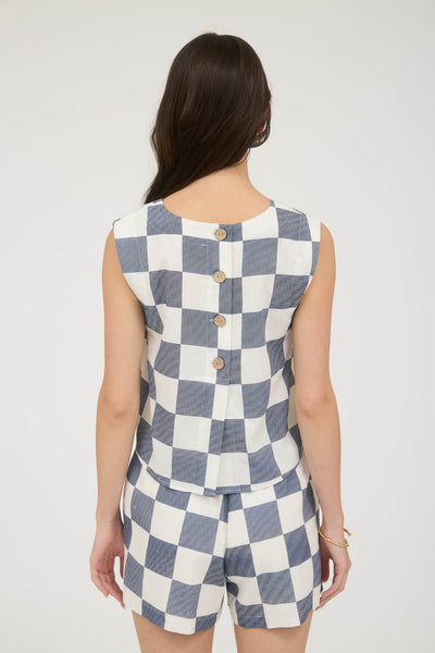 Checked Top