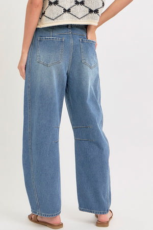 Barrel Mom Jean