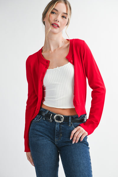 Cherry Cardigan - Uforia Muse 