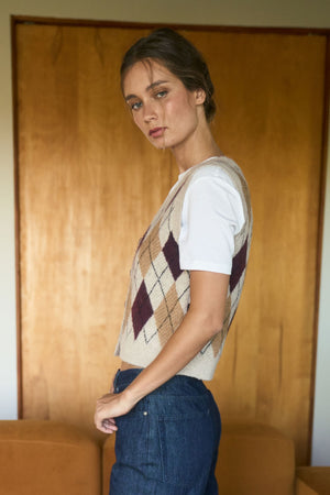 Pierre Argyle Vest