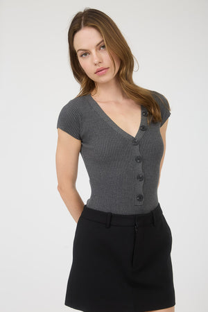 Alba Ribbed Bodysuit