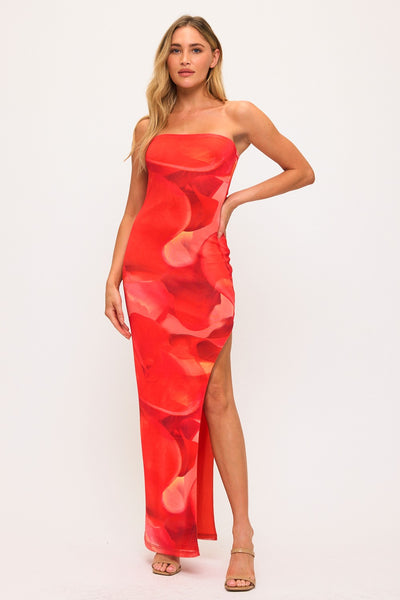 Tangerine Dream Dress - Uforia Muse 
