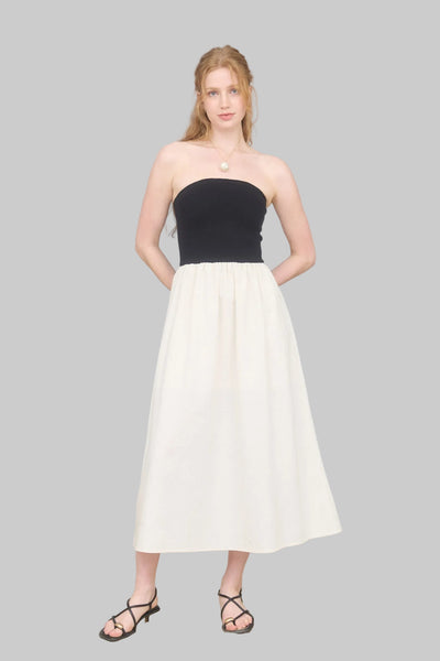 Veronica Strapless Dress - Uforia Muse 