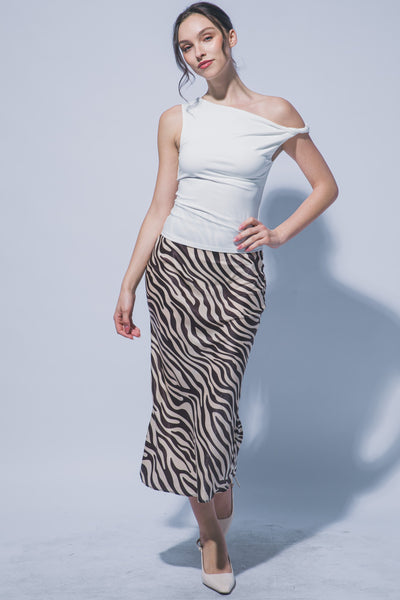 Becca Asymmetric Top-Ivory - Uforia Muse 
