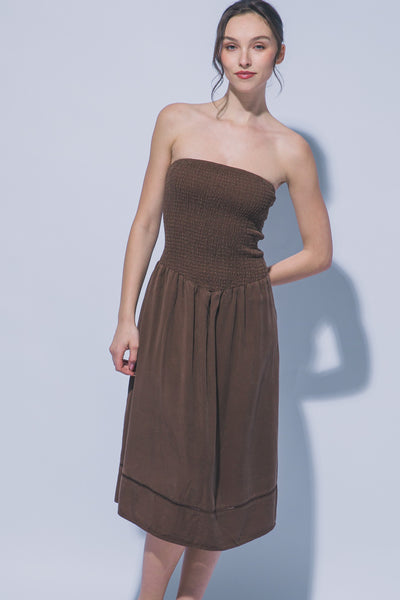 Odette Strapless Dress - Uforia Muse 